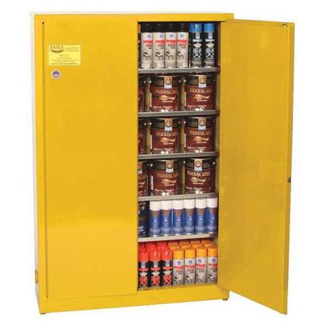 yellow safety cabinet color code